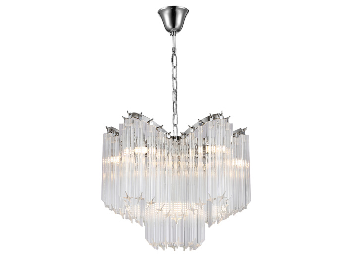 Каскадная люстра Newport Amanda 8906/C nickel М0070328