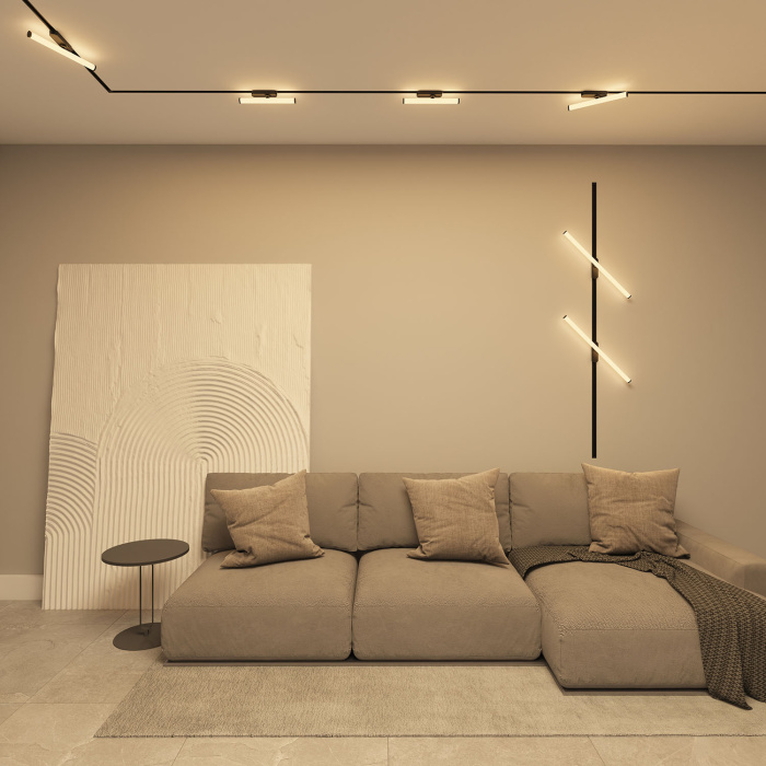 Светильник на шине Denkirs Strom DK6638-BK