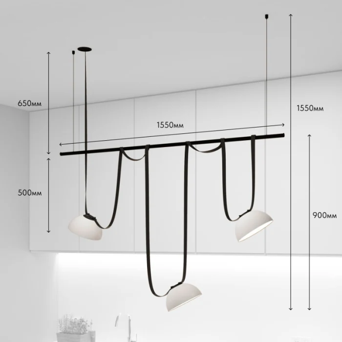 Трек-система Denkirs Belty SET DK55SET05-02-DG