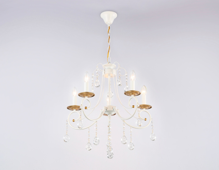 Подвесная люстра с хрусталем Ambrella light TR4916