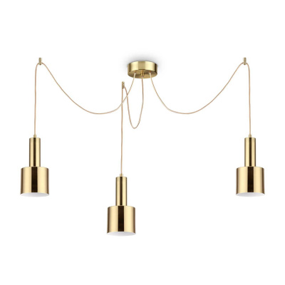 Подвесной светильник Ideal Lux Holly SP3 Ottone Satinato 231600