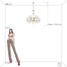 Подвесная люстра Loft it Grace 10203/12+8 White