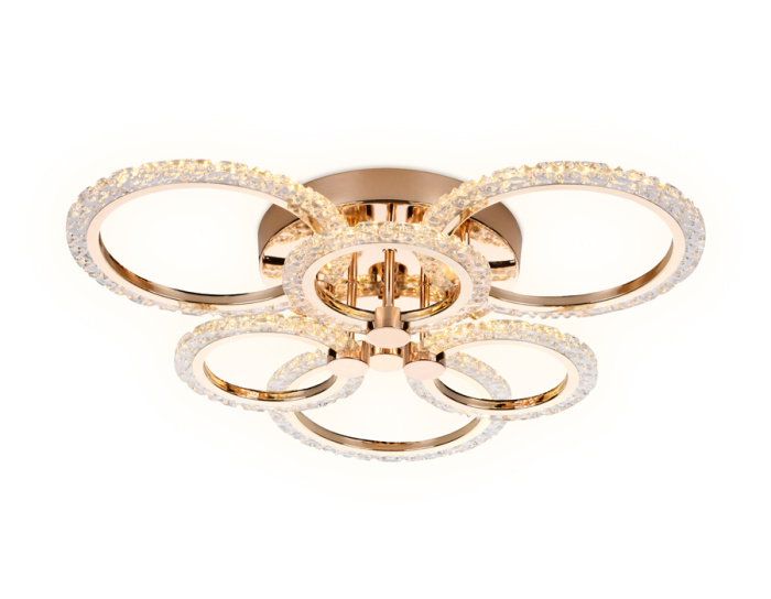 Потолочный светодиодный светильник с пультом Ambrella light FA418