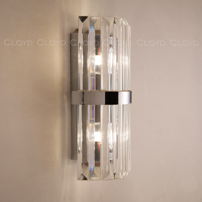 Бра Cloyd MILLOM-A W2 / выс. 3 см - хром (арт.20148)