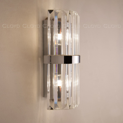 Бра Cloyd MILLOM-A W2 / выс. 3 см - хром (арт.20148)