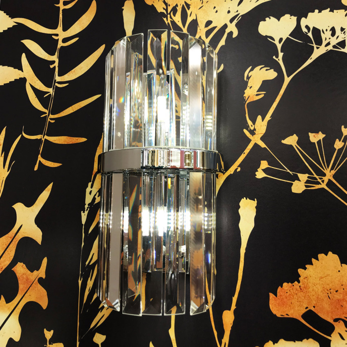 Бра Cloyd MILLOM-A W2 / выс. 3 см - хром (арт.20148)