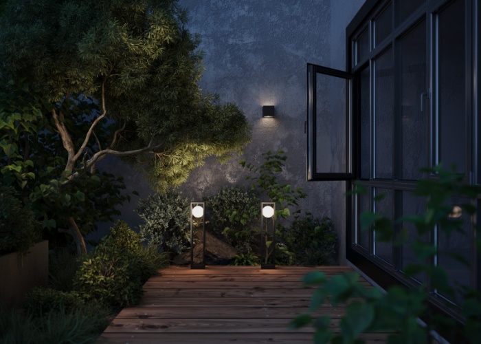 Садово-парковый светильник Maytoni OUTDOOR O483FL-L10GF3K