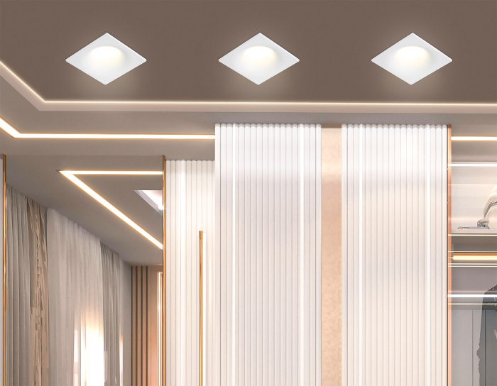 Встраиваемый точечный светильник GU5.3 TECHNO SPOT AMBRELLA LIGHT TN102811