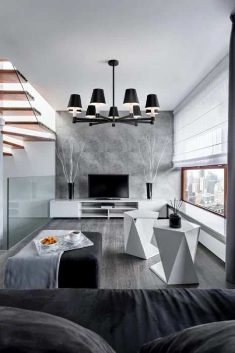 Люстра на штанге TET-A-TET MAYTONI MOD104PL-07B