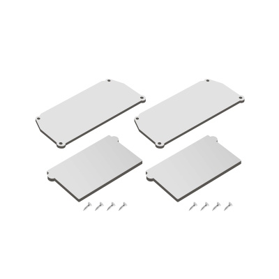 Комплект торцевых заглушек для профиля Denkirs DK5852-WH