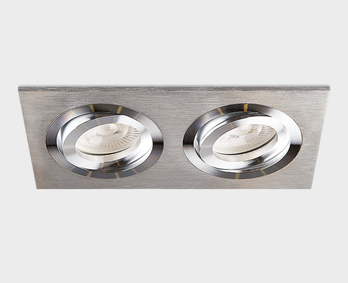 Встраиваемый светильник Italline SAG203-4 silver/silver