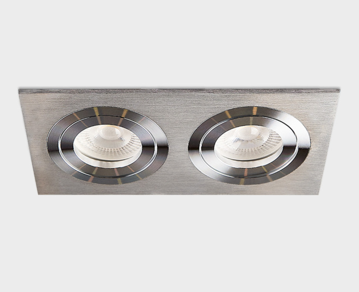 Встраиваемый светильник Italline SAG203-4 silver/silver