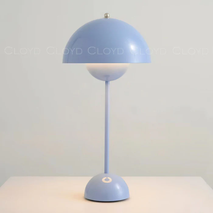 Настольная лампа Cloyd ERMA-B T1 / выс. 50 см - голубой (арт.30108)