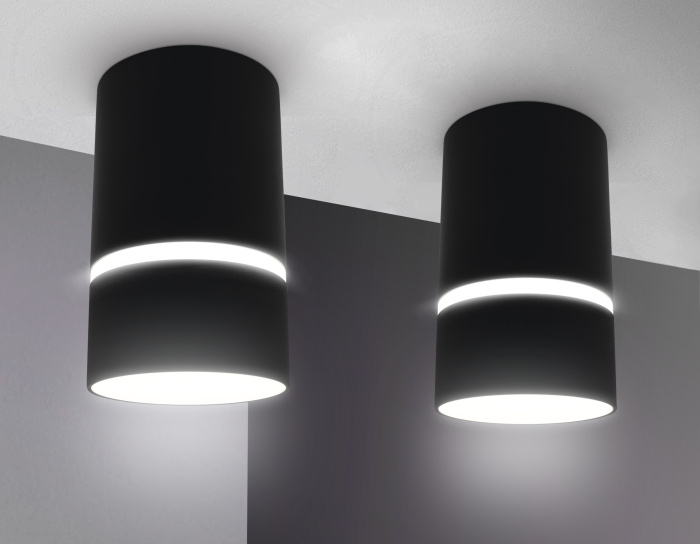 Накладной точечный светильник с акрилом Ambrella light TN3412