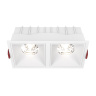 Встраиваемый светильник Maytoni Alfa LED DL043-02-15W4K-SQ-W