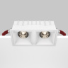 Встраиваемый светильник Maytoni Alfa LED DL043-02-15W4K-SQ-W