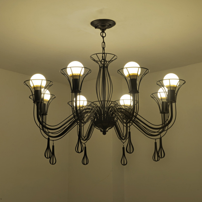 Подвесная люстра CAST 5 White ImperiumLoft