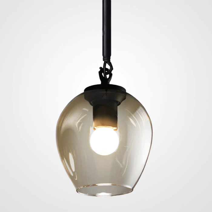 Подвесной светильник ADEL-ONE L1 Cognac Black ImperiumLoft