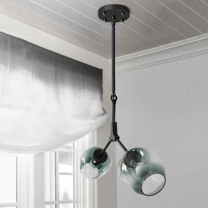 Подвесной светильник ADEL-ONE L1 Cognac Black ImperiumLoft