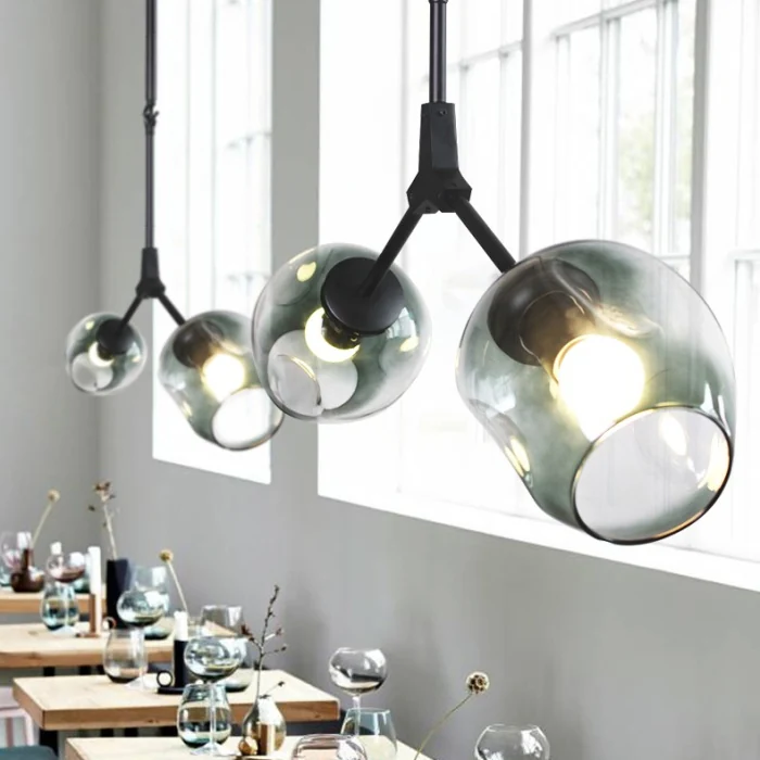 Подвесной светильник ADEL-ONE L1 Cognac Black ImperiumLoft