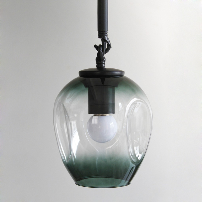 Подвесной светильник ADEL-ONE L1 Cognac Black ImperiumLoft