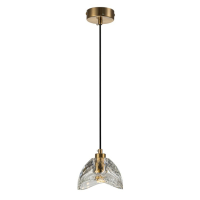 Светильник подвесной Belfast Millfield D33331-1 GL CL