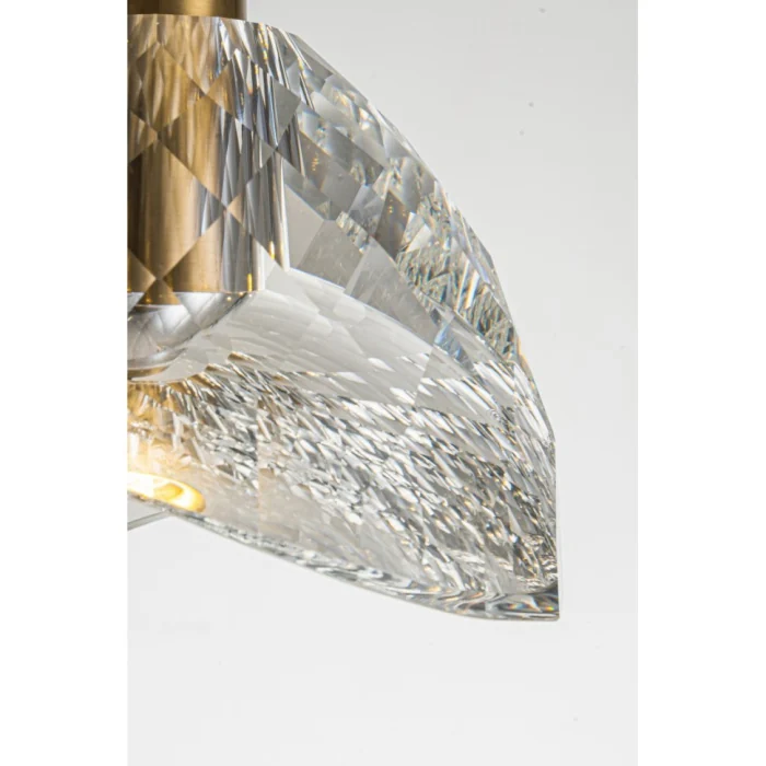 Светильник подвесной Belfast Millfield D33331-1 GL CL