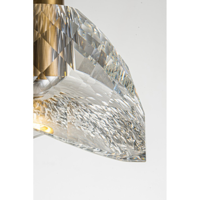 Светильник подвесной Belfast Millfield D33331-1 GL CL