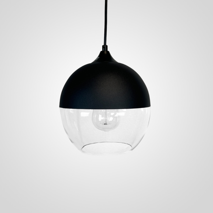 Подвесной светильник NORD C D20 Black/Transparent ImperiumLoft