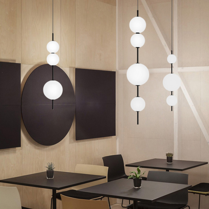 Подвесной светильник White beads Pendant ImperiumLoft