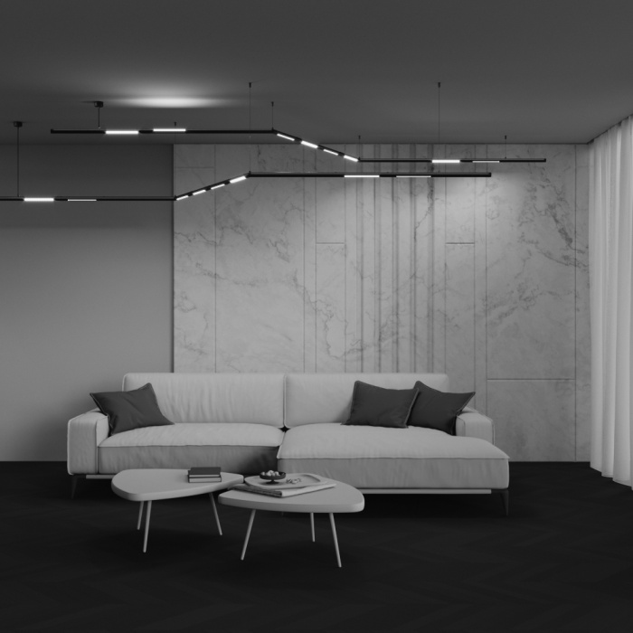 Модульный светильник Maytoni Basis C147CL-L300-6W3K-B