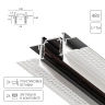 Магнитный шинопровод встраиваемый Arte Lamp OPTIMA-ACCESSORIES A730106