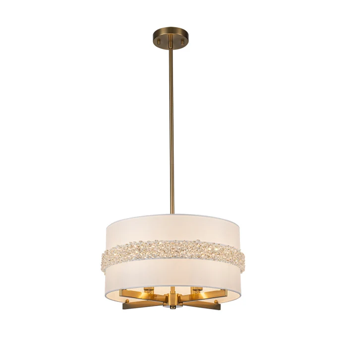 Люстра потолочная на штанге EFFETTO INDIGO V000514