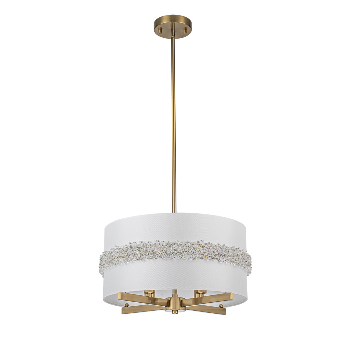 Люстра потолочная на штанге EFFETTO INDIGO V000514