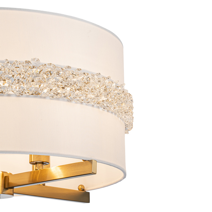 Люстра потолочная на штанге EFFETTO INDIGO V000514