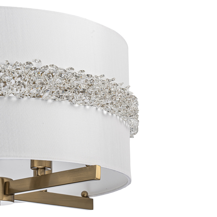 Люстра потолочная на штанге EFFETTO INDIGO V000514