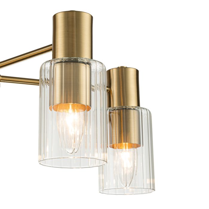 Потолочная люстра на штанге DIVERSITY ESCADA 2120/5P Gold