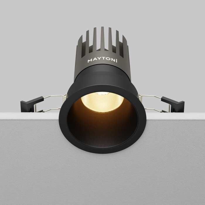 Встраиваемый светильник Maytoni Dip DL118-15W-2.7K-B