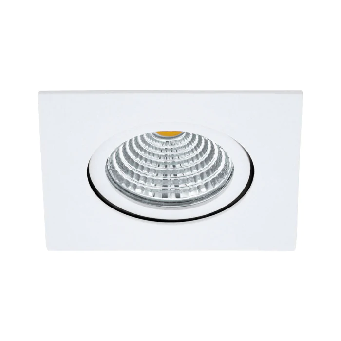 Светодиодный встраиваемый светильник SALICETO димм. с рег-кой, 6W(LED), 88х88, 380lm, 3000K, алю EGLO 98302