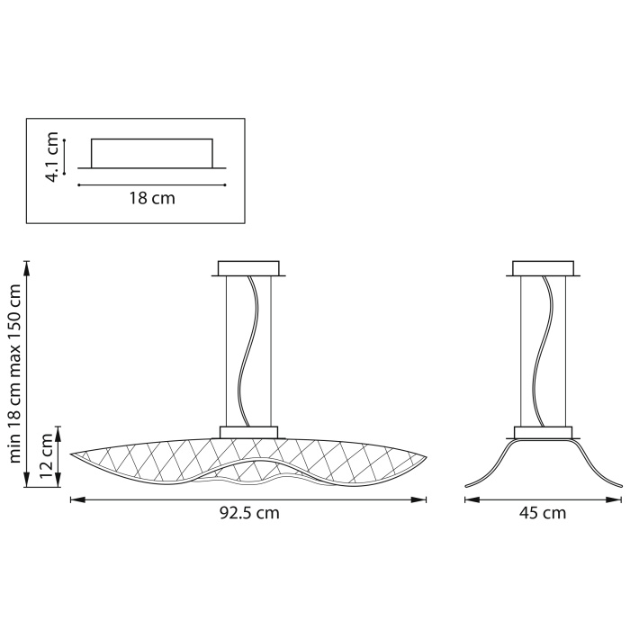 Люстра подвесная Varese Lightstar 731483