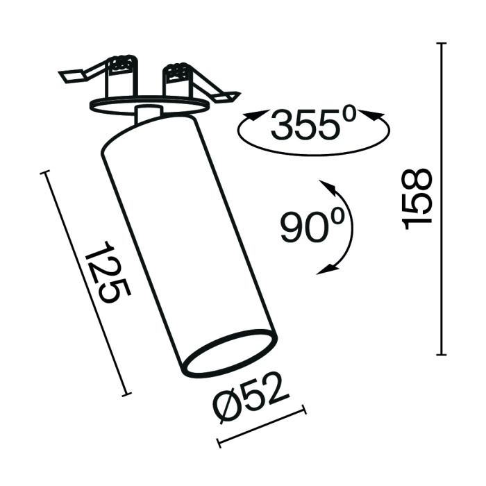 Спот Maytoni Focus LED C053CL-L12W4K-W-W