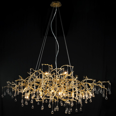 Подвесная люстра 10067/1250 GD LOFT IT