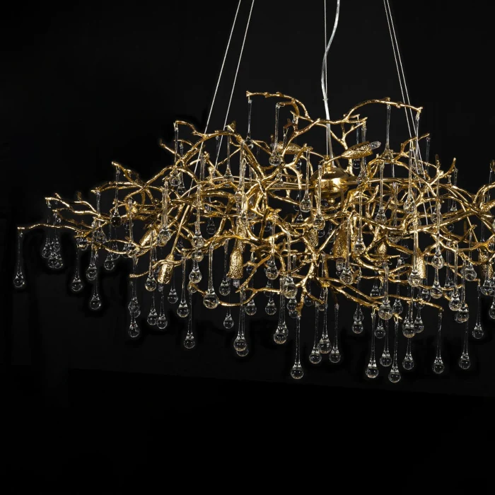 Подвесная люстра 10067/1250 GD LOFT IT