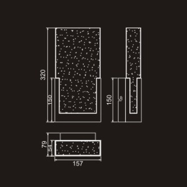 Настенный светильник Delight Collection 98023 W98023L dark bronze