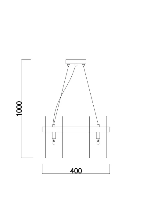 Подвесной светильник Freya Deserto FR5141PL-08BS1