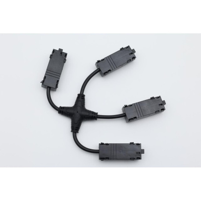 Коннектор питания Х-образный Aployt Magnetic track 220 APL.0280.00.05