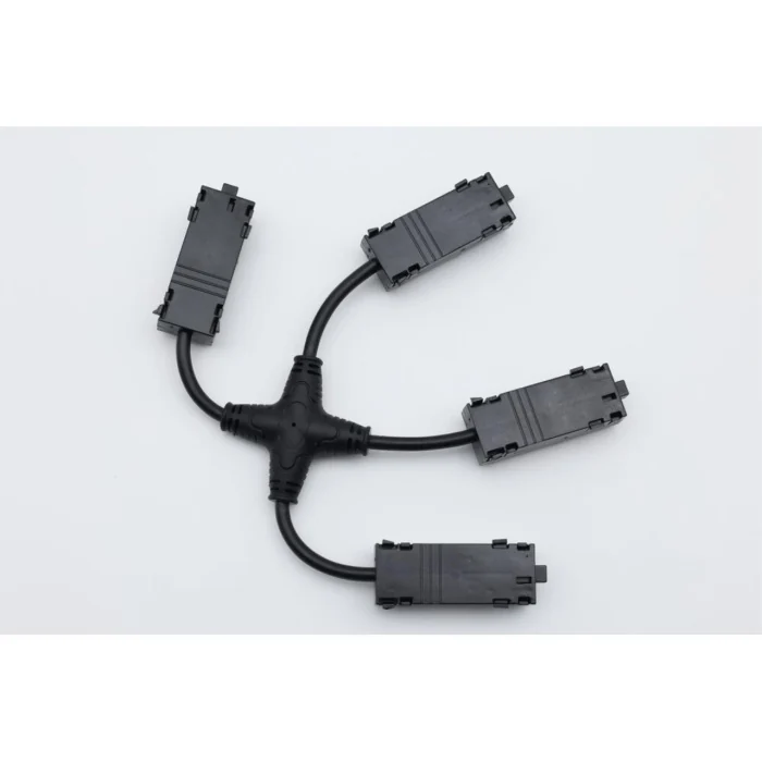 Коннектор питания Х-образный Aployt Magnetic track 220 APL.0280.00.05