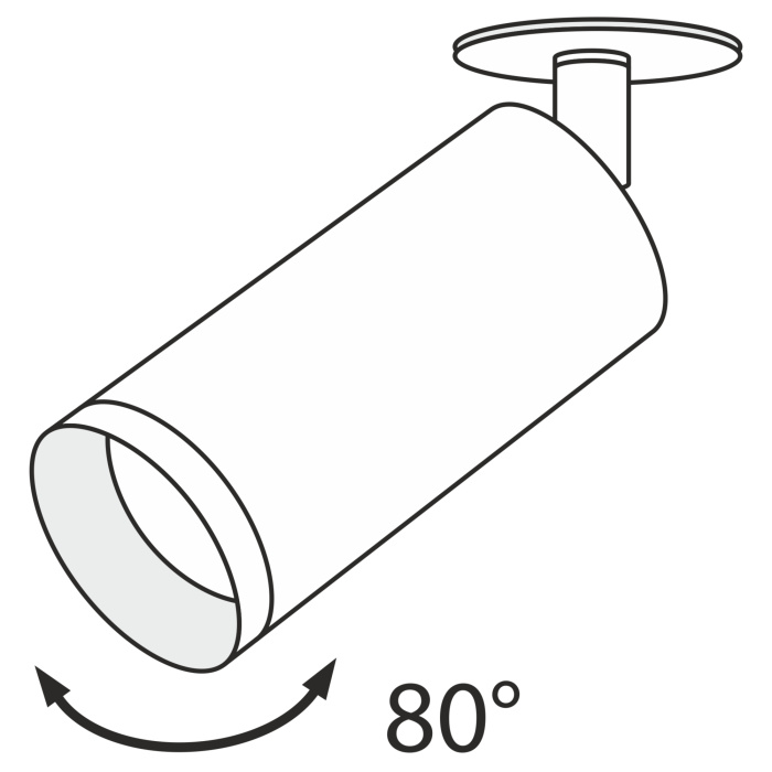 Спот Maytoni Focus C018CL-01W