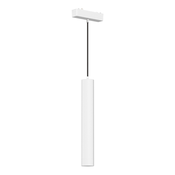 Магнитный трековый светильник Белый LED 1*7W 3000K 430Lm Ra>90 36° IP20 D30xH300 48V ST680.533.07