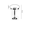 Настольная лампа Berliner Messinglampen Z17-125opB